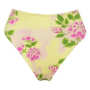 Frankie's Bikinis Jenna high waist Bikini Bottom - mojito print